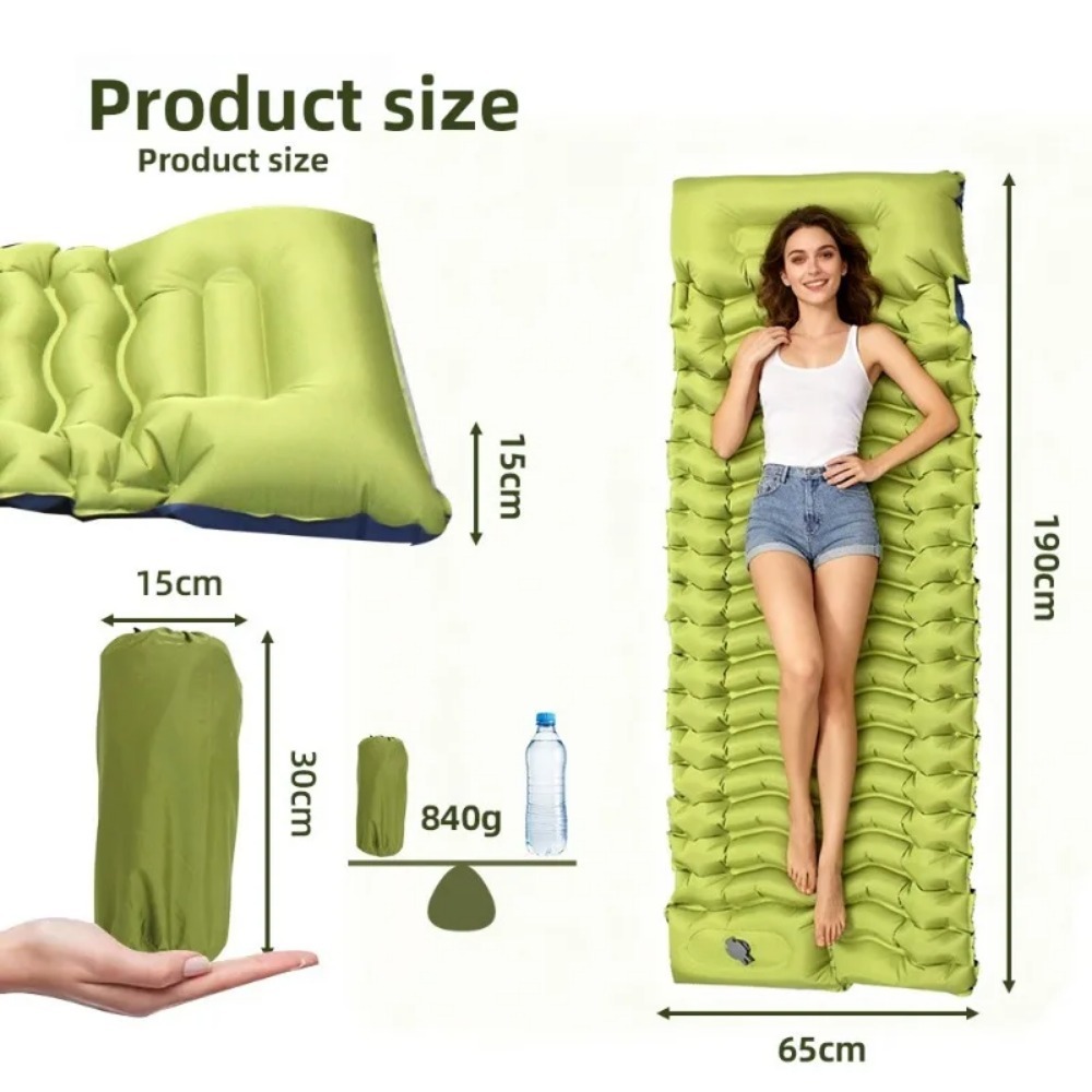 حصيرة نوم قابلة للنفخ للتخييم، - مراجعة Outdoor Camping Rugs وسعره
