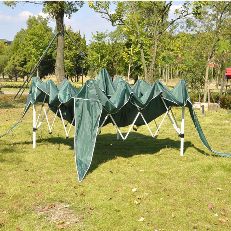 خيمة بأربعة أركان بمقاس 3م×3م، - مراجعة Outdoor Camping Exhibition وسعره