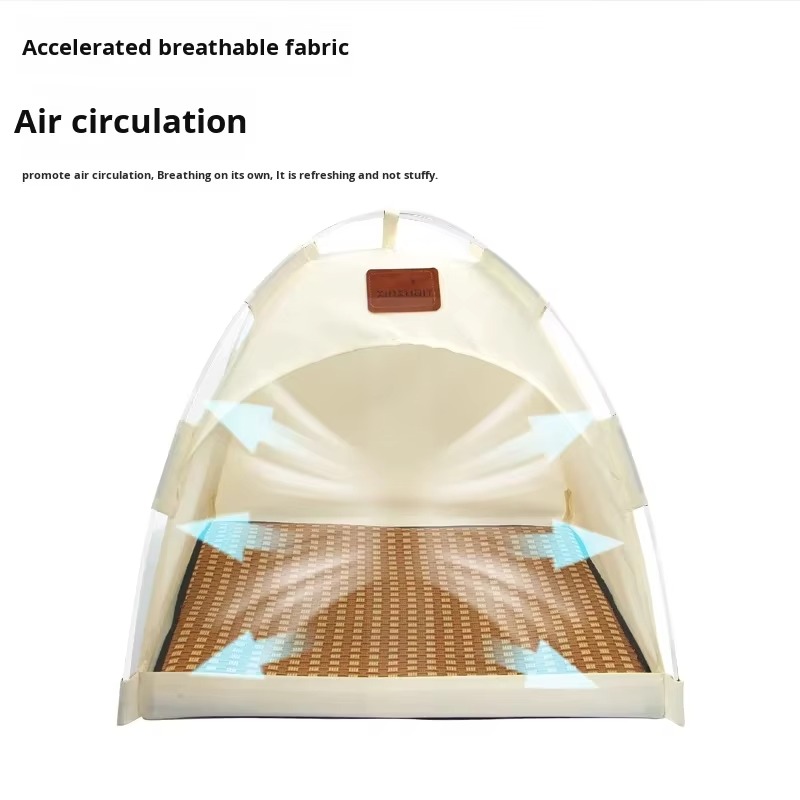 خيمة فورستار كاستم للقطط للاست - مراجعة Outdoor Camping Dog Bed وسعره